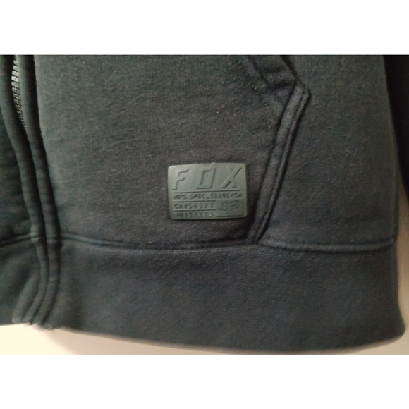 Fox Racing Pro Circuit Men’s Large Hoodie Full Zip Black Sweatshirt MotoX - Picture 6 of 9